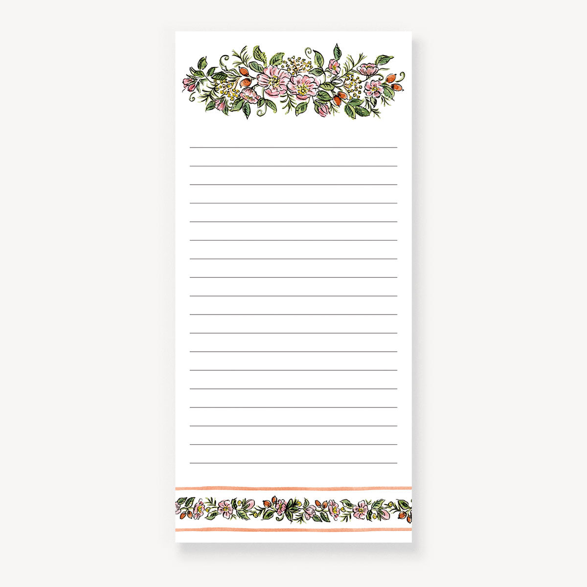 Rosehip To Do List Notepad